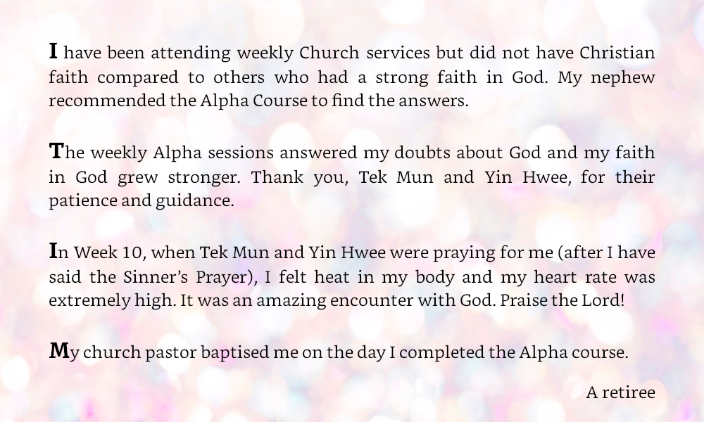 Faith Testimony Example Try Alpha